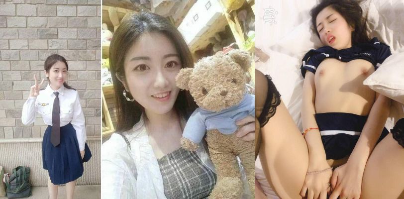 高颜值气质美女教师 外表知性清秀 私下为人师婊 开心给男友口交和乳交
