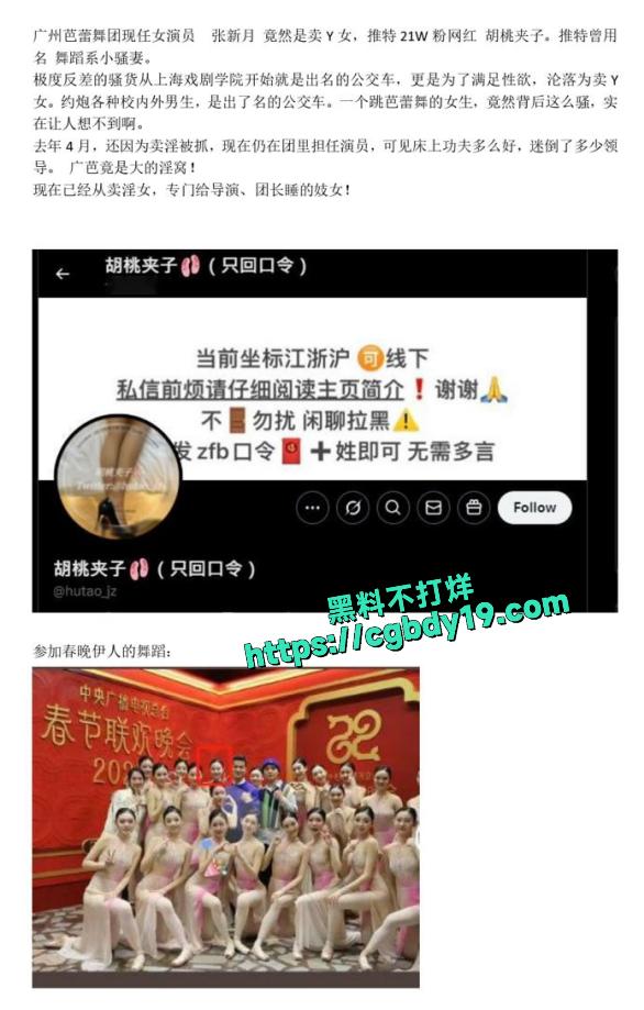 广州芭蕾舞团现任女演员张新月20