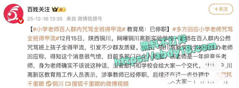 铜川音乐老师李思瞳咒骂学生 1