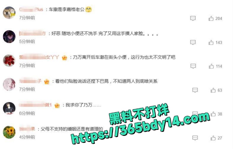 车澈拥抱乃万街头小便9