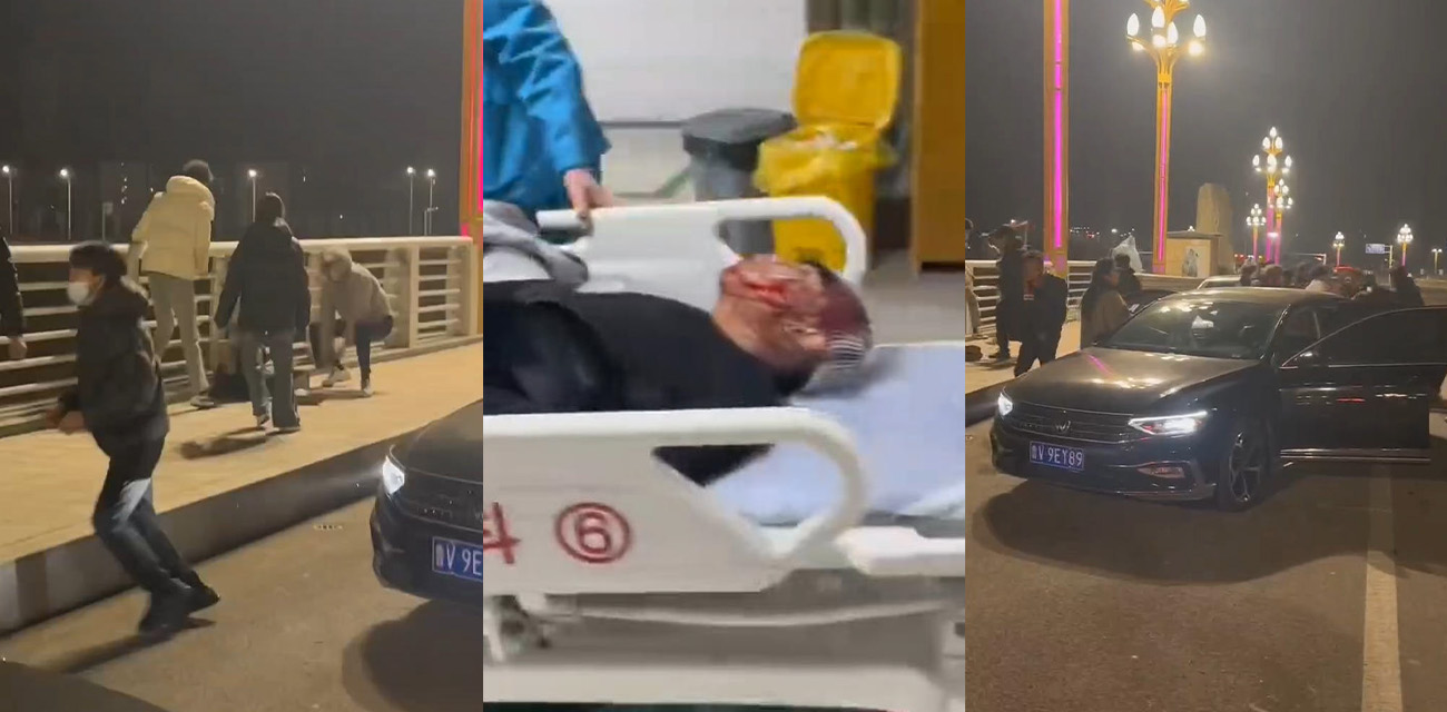 现实版新警察故事 老爸是寿光公安局局长王滨 儿子在寿光金光街大桥砍人