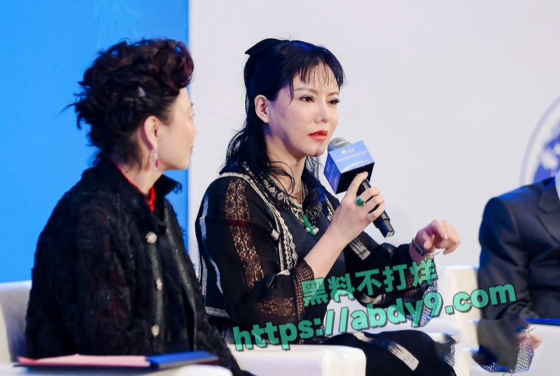 前香港三级片女王彭丹出席国家外交活动 9