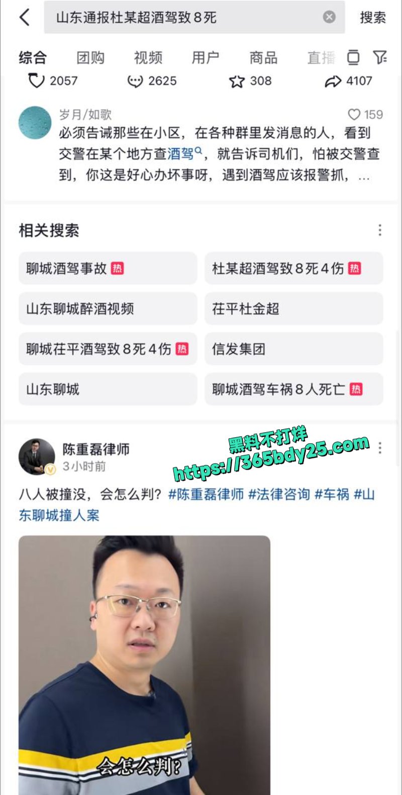 山东聊城酒驾重大事故7