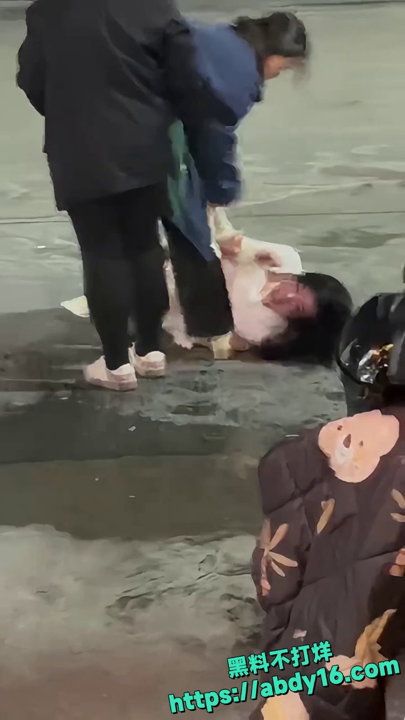 原配街头暴打小三撕衣8