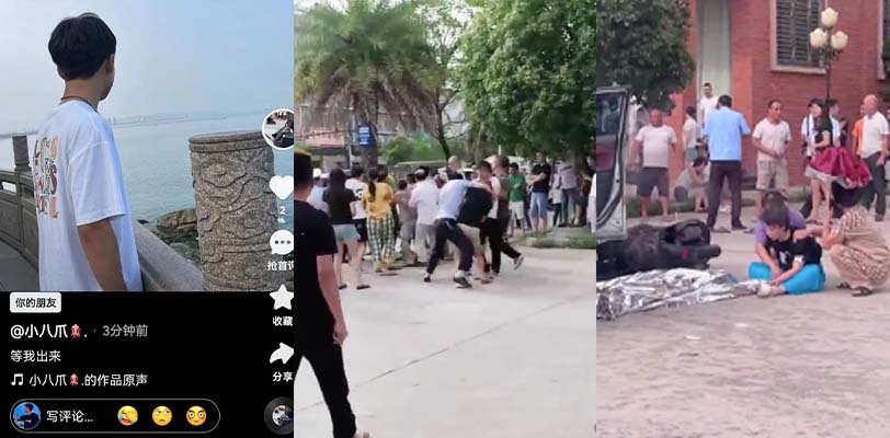 年少无知 18岁少年偷开父车只因一句挑衅便撞死摩托少年
