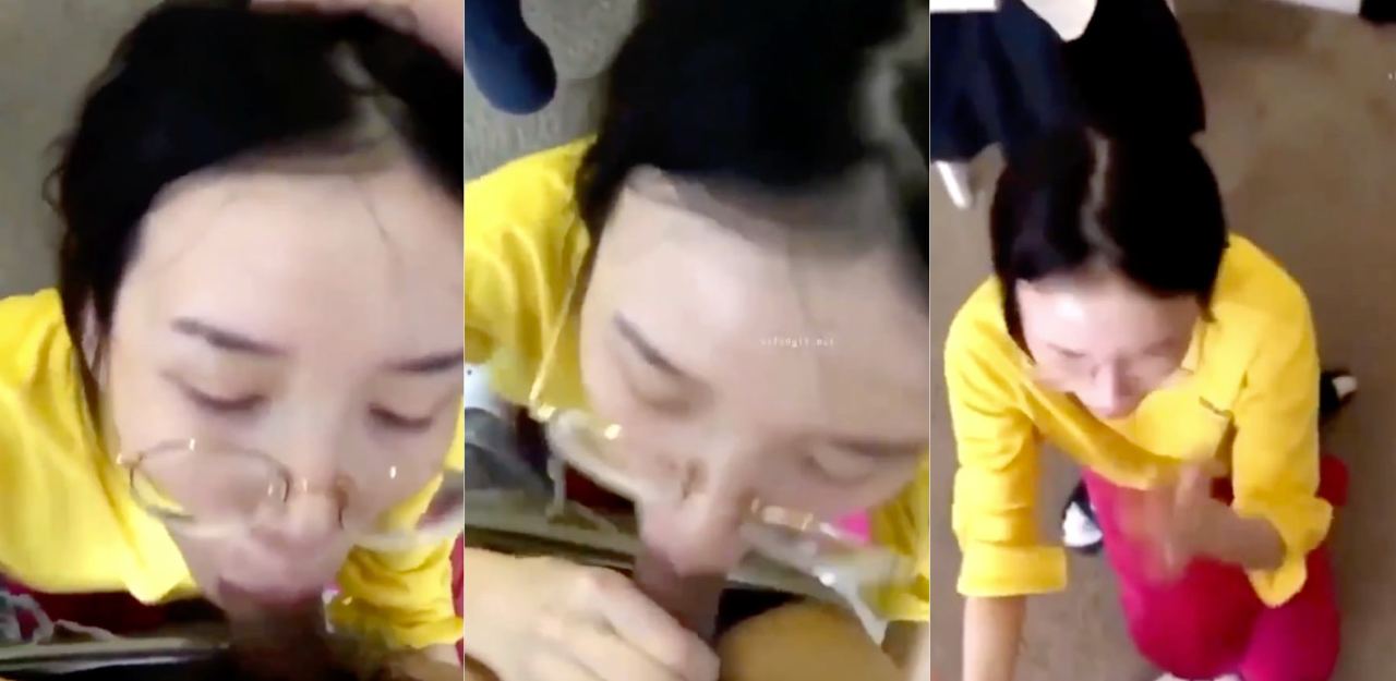 英语老师极品反差骚货 被抓看手机后直接口交 嘴里喊我错了却跪舔大鸡吧