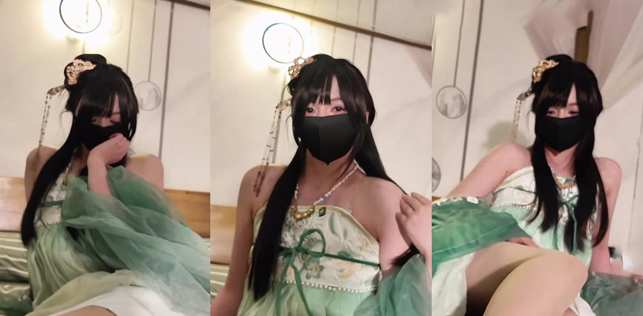 小陈绿纱古装旗袍床戏日常 小王偷窥福利高能上演 甜蜜又带点刺激的夫妻日常福利