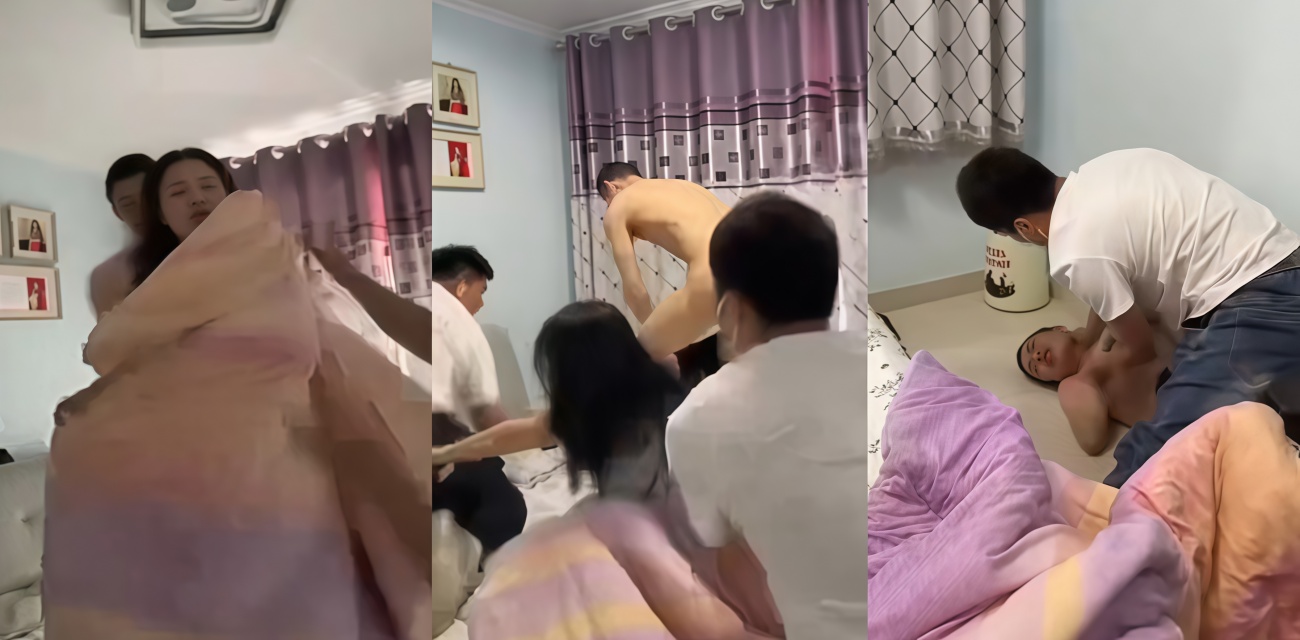 山东莱芜原配 现场狠抓小三 场面混乱 5分25秒完整现场视频流出