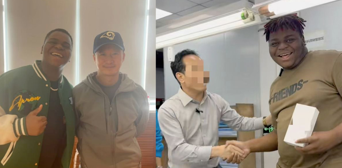 《战狼2》爆火的小黑疑似转行干网黄！网络带货卖伟哥 专操下贱廉价巴西牛排国女