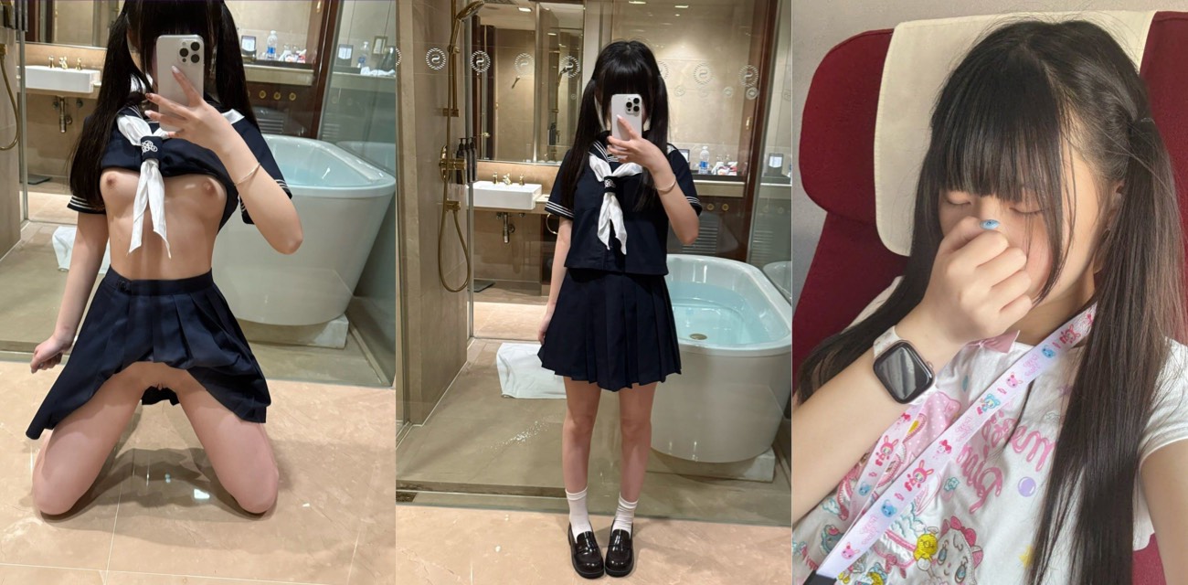 18岁学生萝莉小妹妹私拍尺度炸裂 双马尾粉裙嫩穴爆操喷汁 反差福利姬一线天馒头穴高潮颤抖不止