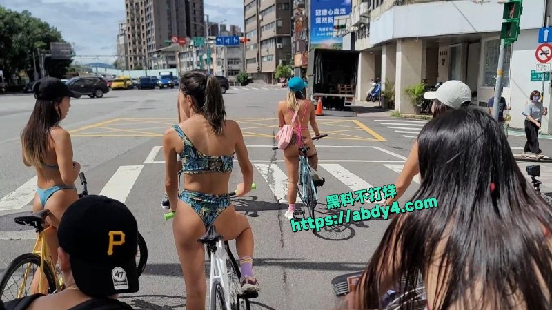 台湾比基尼骑行大赛6