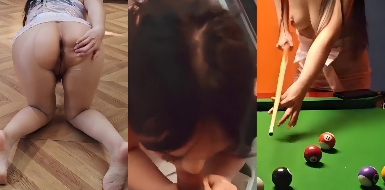善良的小嫂子 台球厅打台球 直接儿童泡泡池开干 车挡着视线使劲内射 射的超快