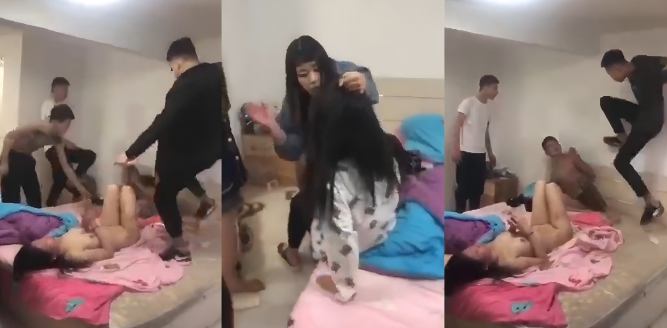 公交车东北小妹霸凌事件 被男友抓现行 当众遭扒衣强制现场表演