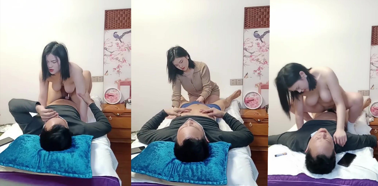 偷拍按摩房大奶技师全套服务 从不情愿到主动骑乘鸡巴疯狂摇晃 大叔还有空玩会手机
