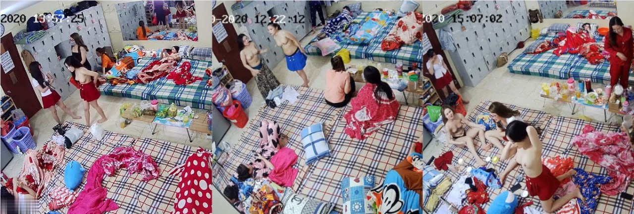缅北电信诈骗女生集体宿舍监控视频曝光 当众脱光换衣服 毫无隐私可言