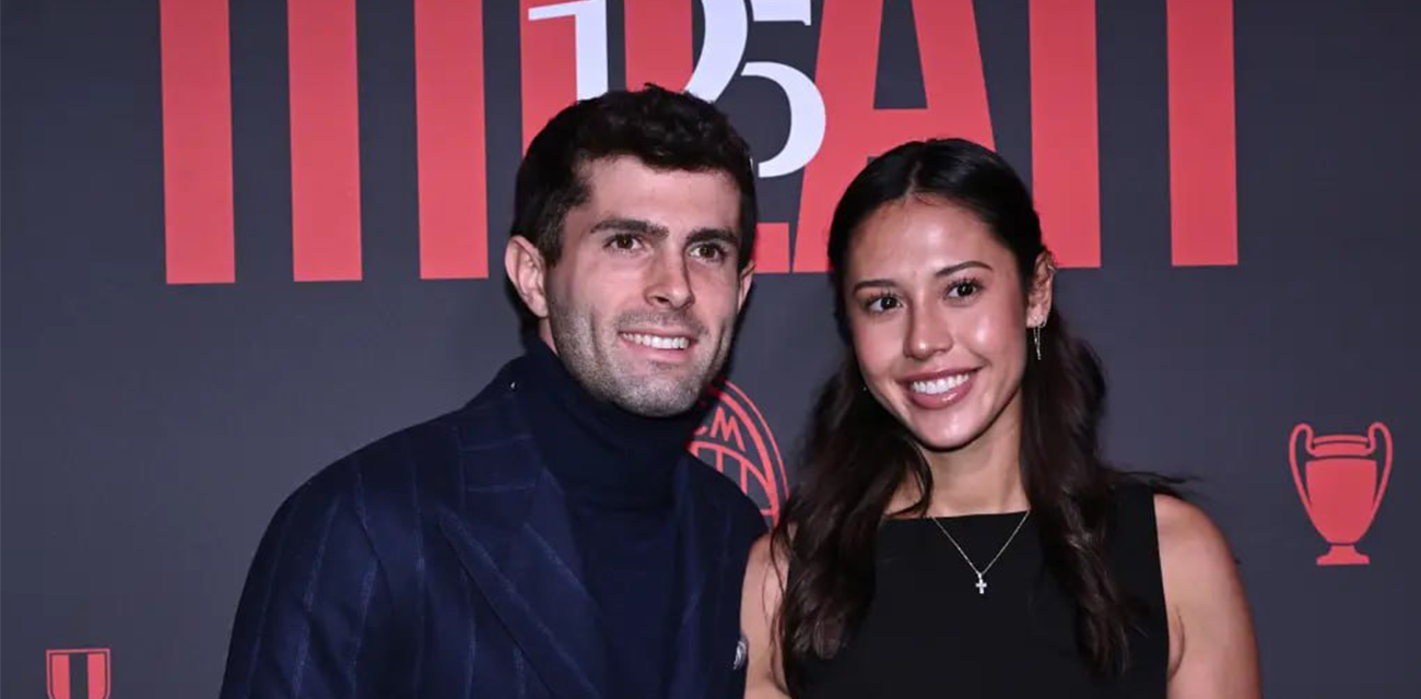 AC米兰球星普利西奇与高尔夫女神Alexa Melton甜蜜分手 两年恋情正式告别