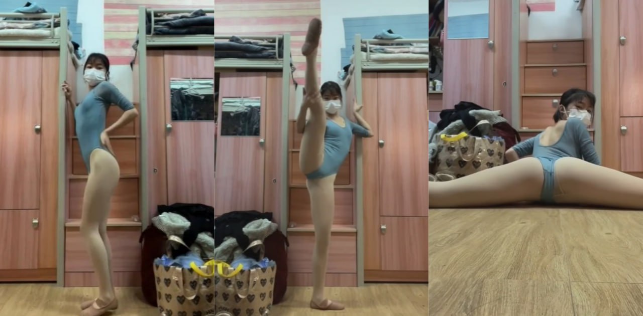 广东舞蹈戏剧职业学院极品女神 赵依倩 与土豪哥裸聊视频被泄密 全裸展示一字马自慰抠逼