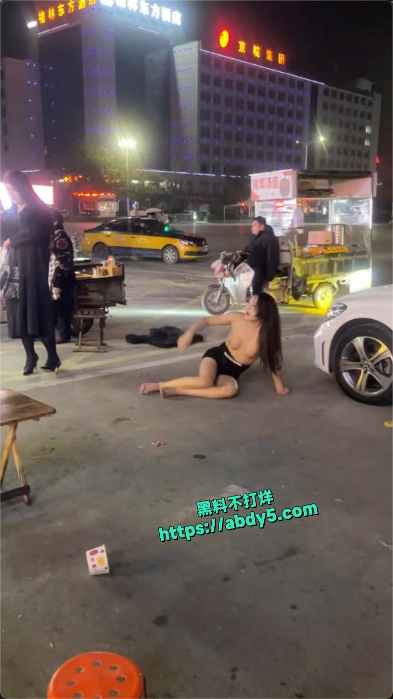 毫州街头女子和老太太厮打 4