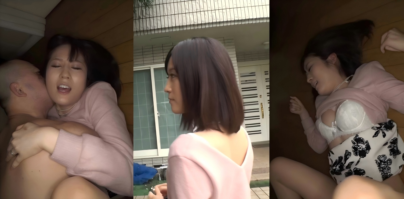 美波菜菜 AFS-010 无码流出原档 楼梯扶手3P前后夹击 激情缠绵