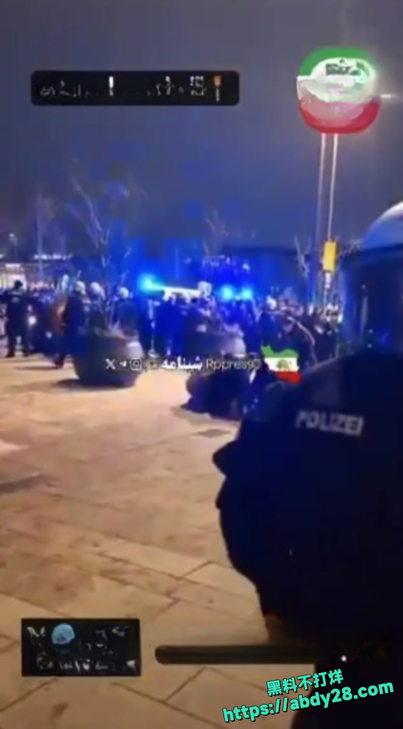 伦敦伊朗大使馆外连夜爆发冲突2