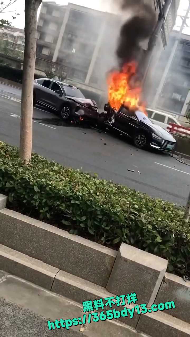南京 栖霞大道 蔚来 比亚迪新能源 车祸 7
