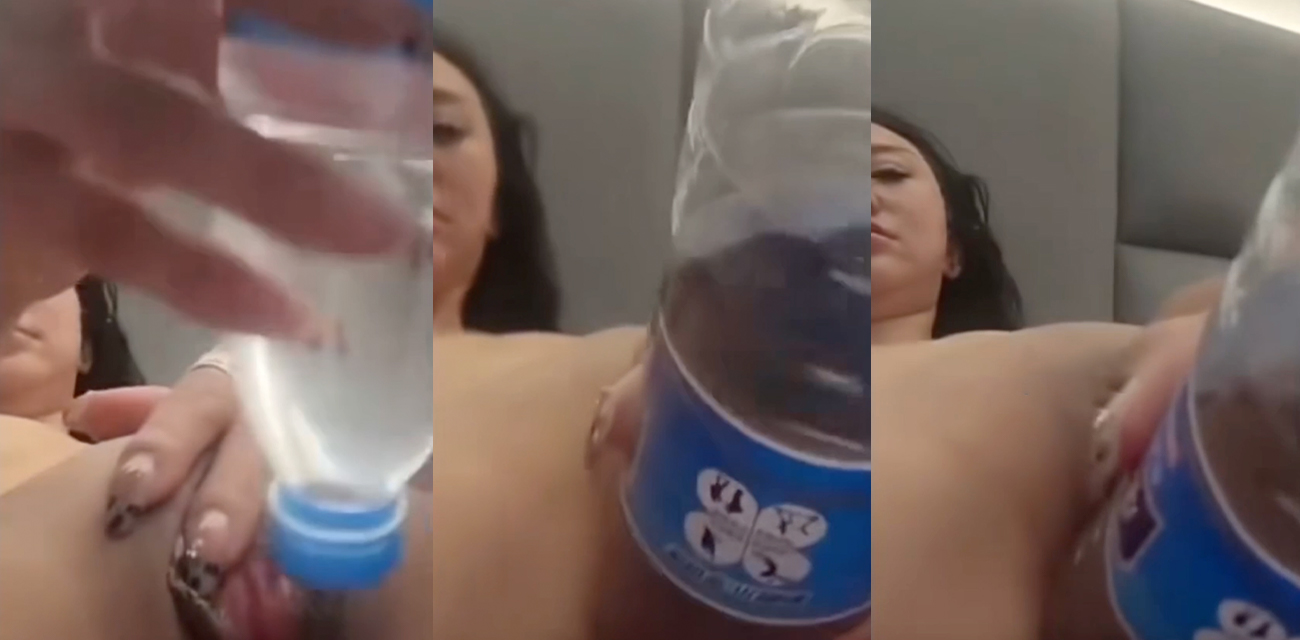 康师傅矿泉水瓶的瓜 马宝贝49秒完整视频 甘肃临夏网红马宝贝用 康师傅水瓶变性玩具玩的是真变态啊