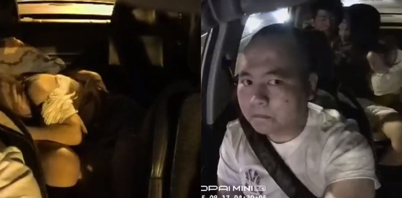 滴滴车内惊现小情侣激情口交 司机怒目欲杀画面曝光