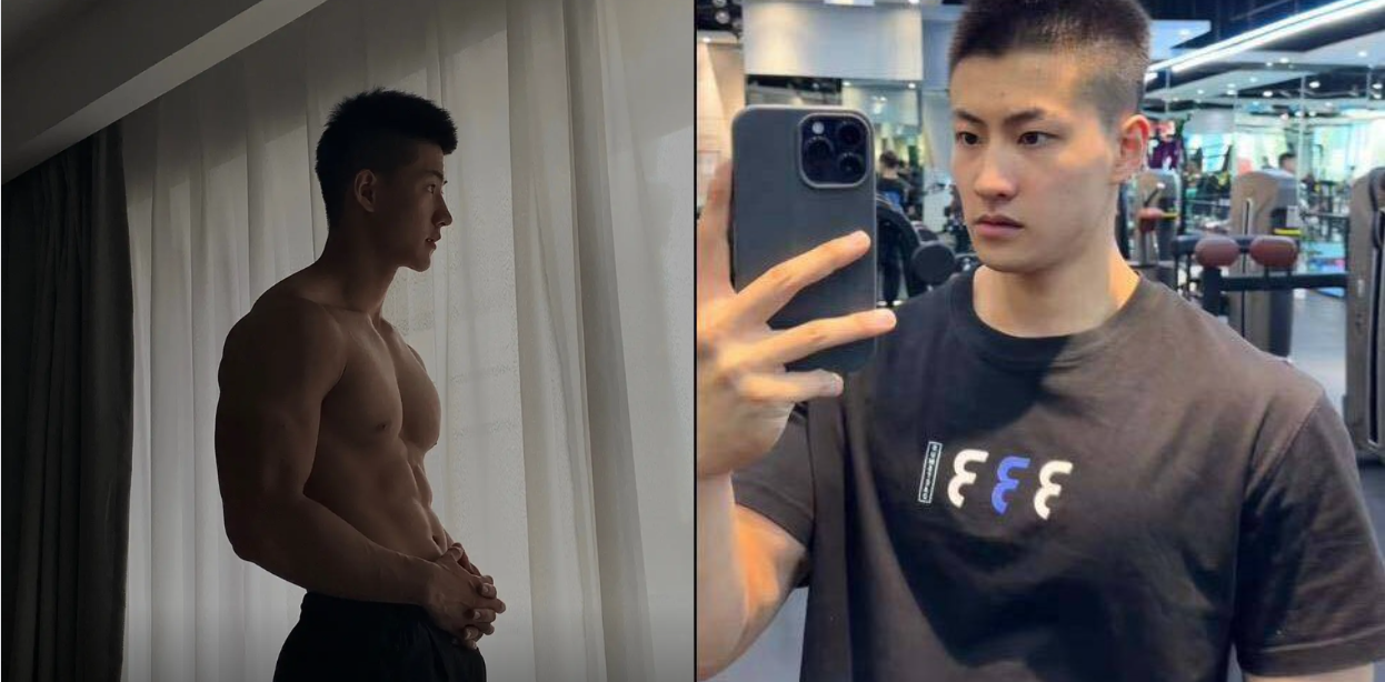 抖音健身博主嵩 与女粉丝裸聊约炮视频被曝光！健身博主就是猛！