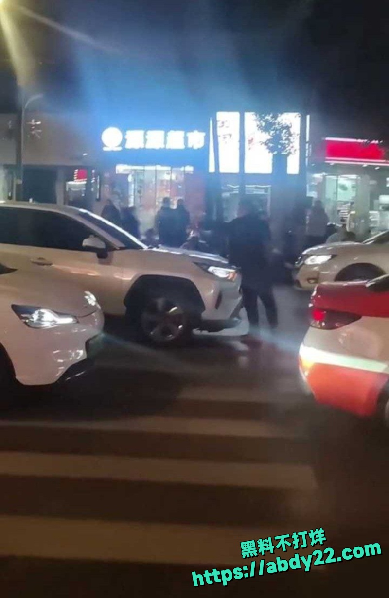湖北潜江醉酒男子玩具枪截车3