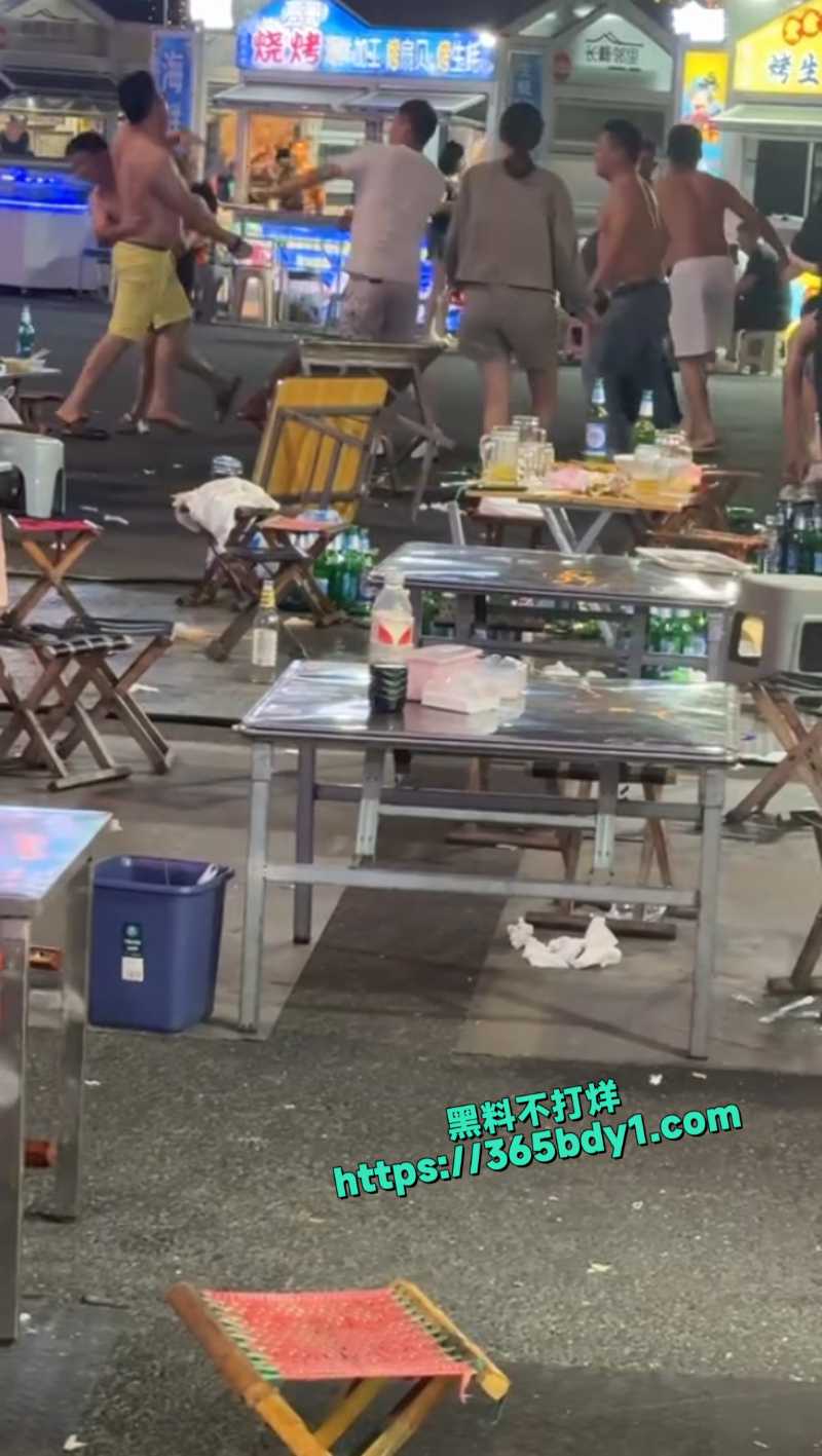 几名男的酒后发生口角互殴4