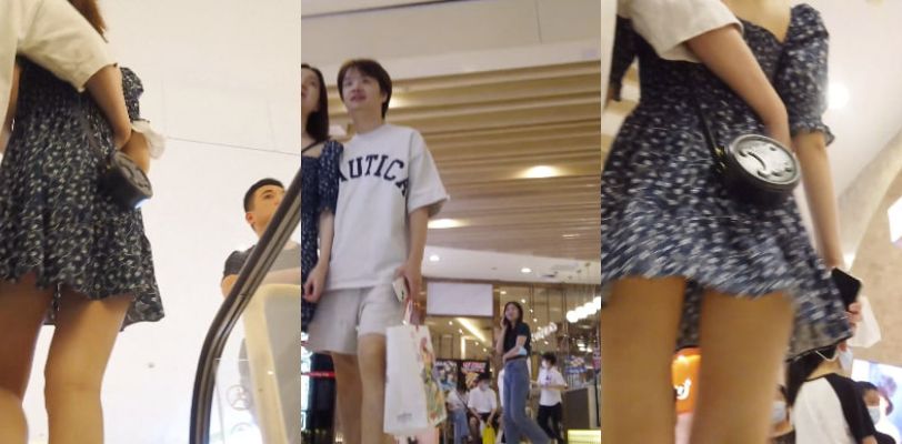 极品反差美女白色透明内裤 卫生巾下茂密黑森林清晰 抄底福利拉满