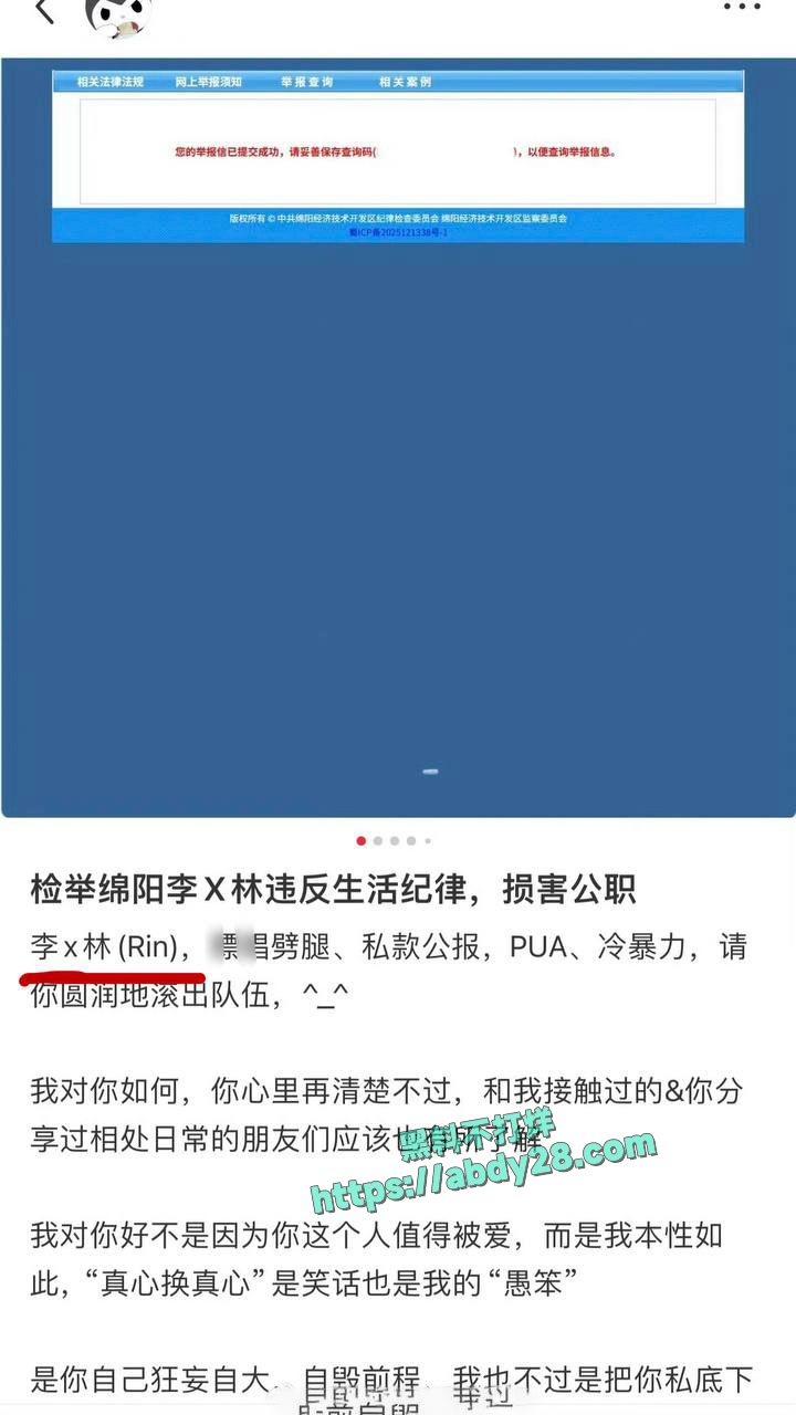 四川绵阳经济合作局公职人员李林林 15