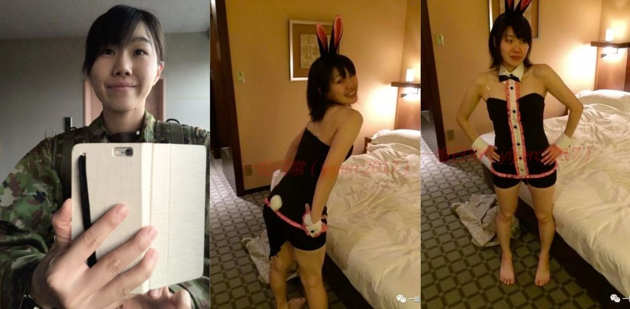 驻日美军与日本自卫队女兵不雅视图泄密事件！不亏是日本“自慰队”，慰安妇传统一直延续！