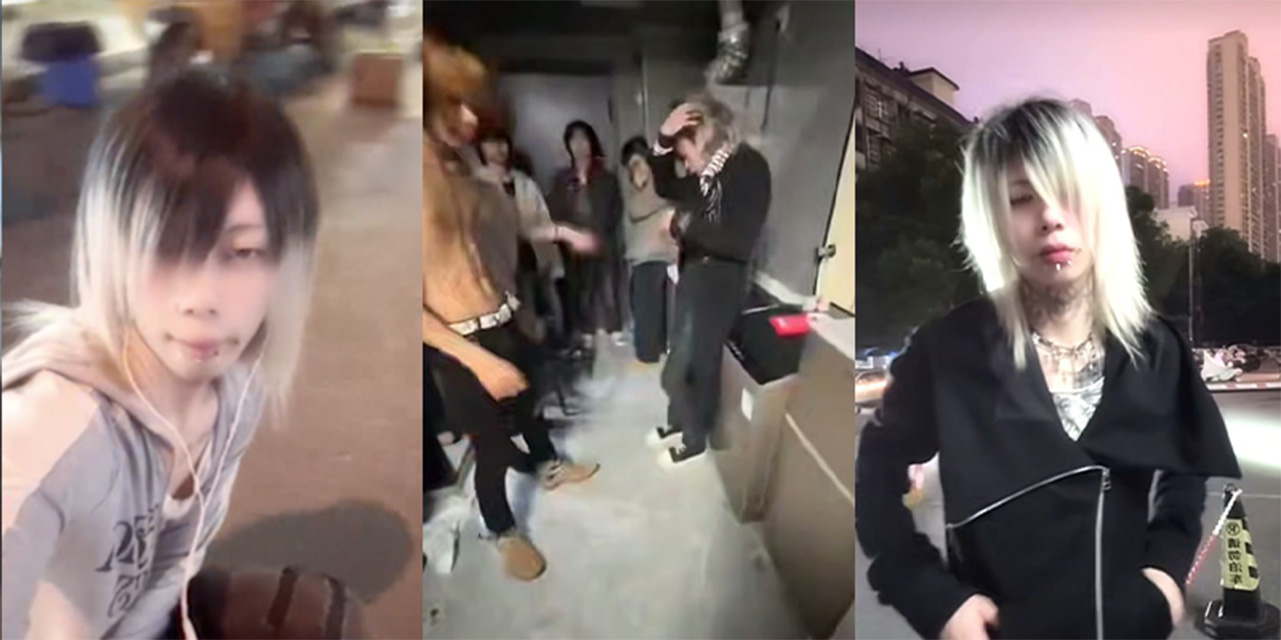 抖音网红 走心 教唆他人犯罪被高街帝打得叫爸爸 脑袋都被人开瓢了