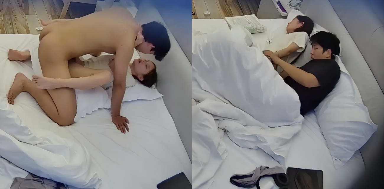 内蒙古通辽大学小情侣开房趣事 看书看剧后甜蜜上阵 偷拍视频意外曝光
