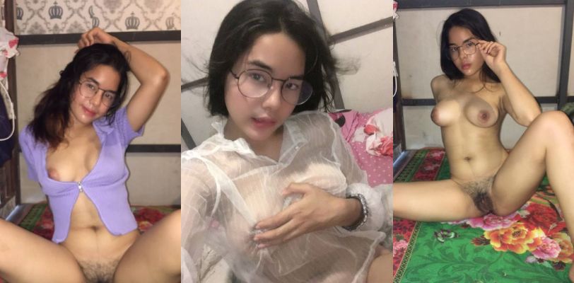泰国眼镜妹为炫耀大奶子 偷偷将自己裸照发给网友打飞机