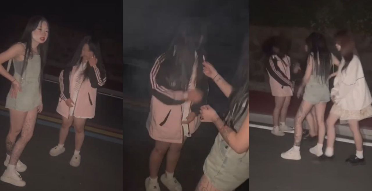 全网疯传 河南新县女孩遭霸凌事件原视频 扇脸脚踹薅头发 被逼吃燃烧的滚烫烟头