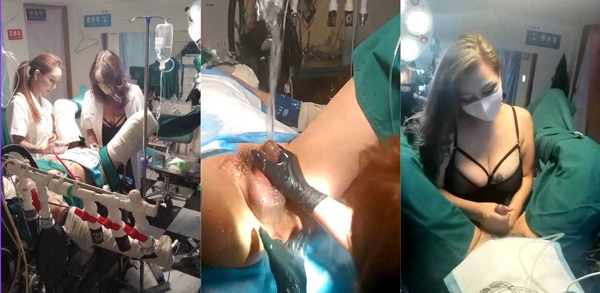 医疗调教鼻祖上海女王极致肛门开发 黑丝巨乳美女龟头前列腺双重刺激