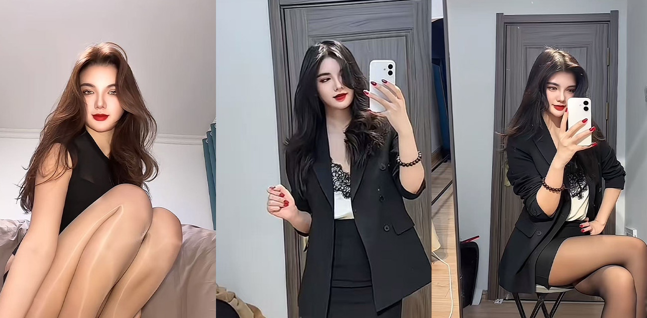 抖音混血女神莎莎金主定制视频流出 穿着开档黑丝森林茂密在镜子前搔首弄姿