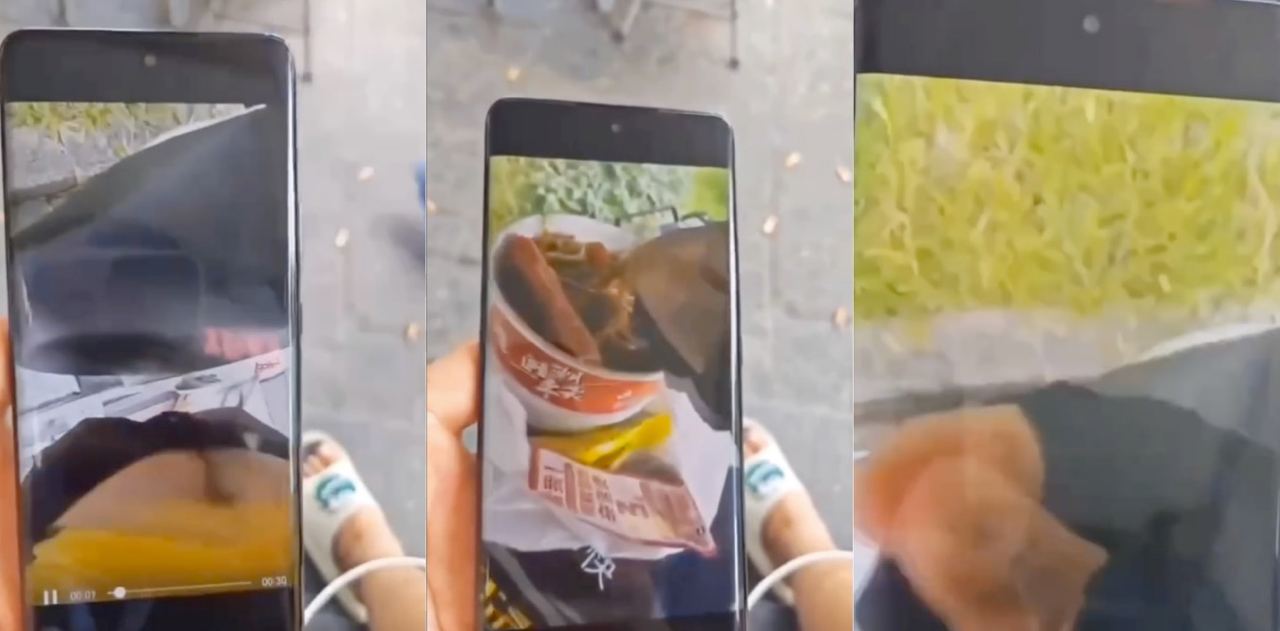 卧槽，太缺德了，往 外卖 里放 阴毛，还拍视频