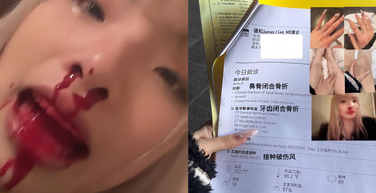 新年猛料 uzi事件 uzi出轨被女友抓奸 反被渣男暴打至满脸血 曝光渣男