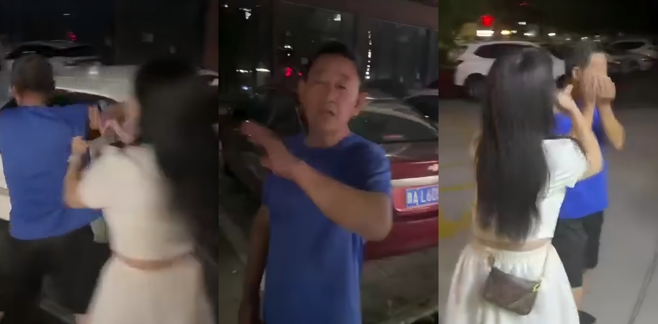 糟老头街头问女孩卖不卖 被怼得哑口无言 现场吵翻天要报警