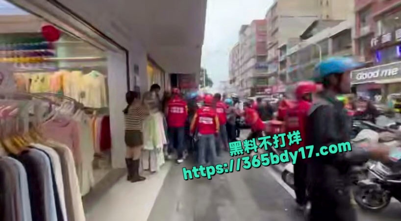 外卖三大巨头街头真实火拼 7