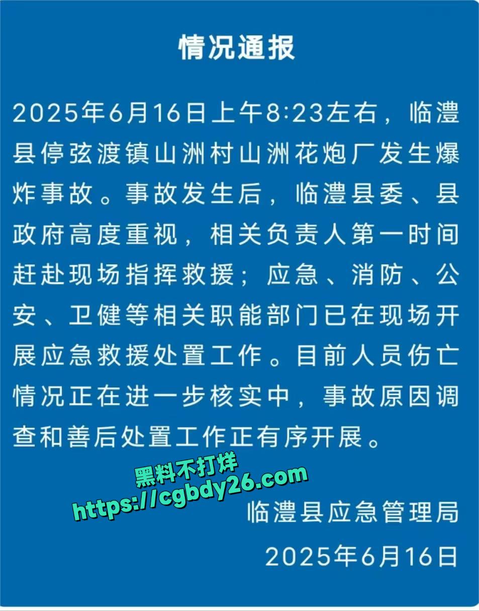 花炮厂爆炸2