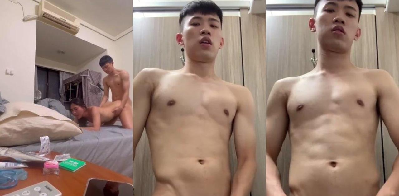 台湾羽毛球运动员卢震私密丑闻炸锅曝光 洗手间自撸女友后入爆操视频全泄露 极品身材反差炸裂