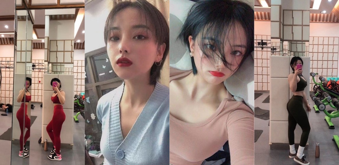 抖音风PMV混剪 上海健身媛任晓 为了钱直接答应大哥3P 口交颜射18分钟太骚了