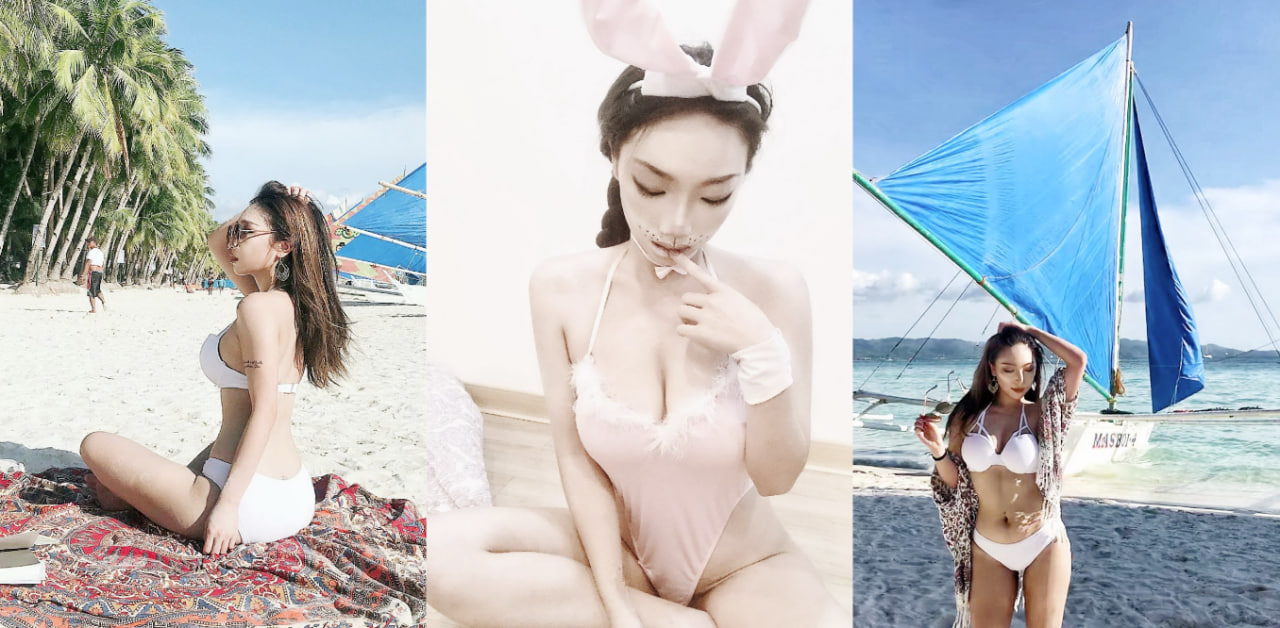 台湾巨乳辣妹打着纹身师的称号做小姐！网友实探后纷纷表示极品！