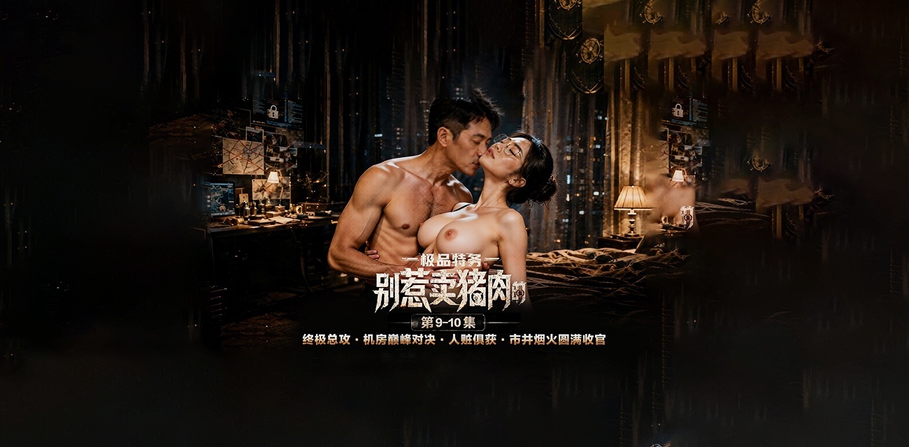 AI短剧《极品特务：别惹卖猪肉的》第9-10集 情欲满级禁欲人设彻底破碎收官