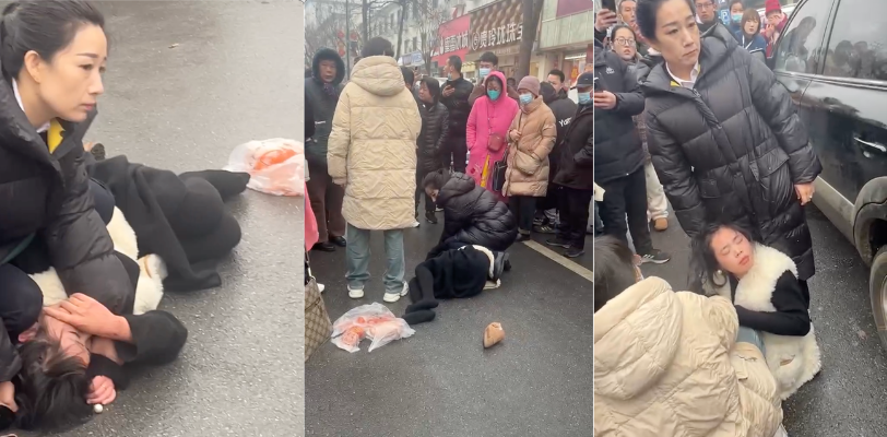 定州原配抓16岁小三 现场视频流出 现在的16岁中学生都这么厉害了吗