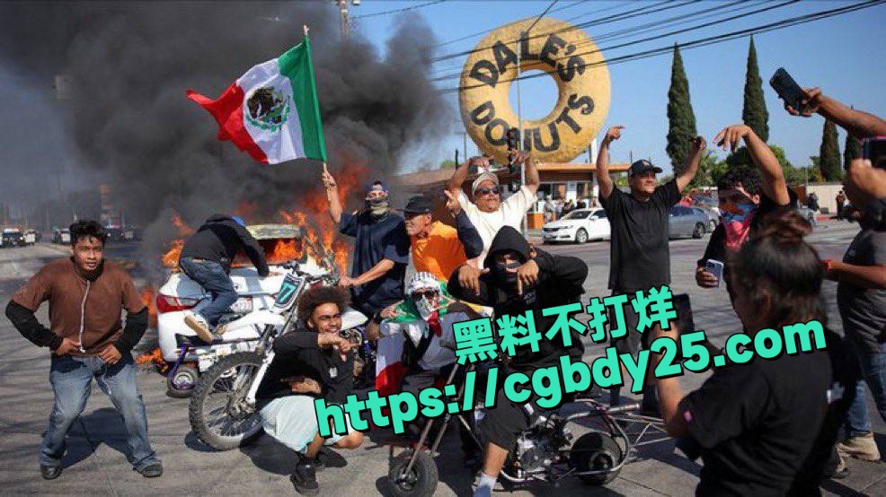 美国洛杉矶大暴乱多名中国留学生被洗脑乱入被白左当炮灰利用7